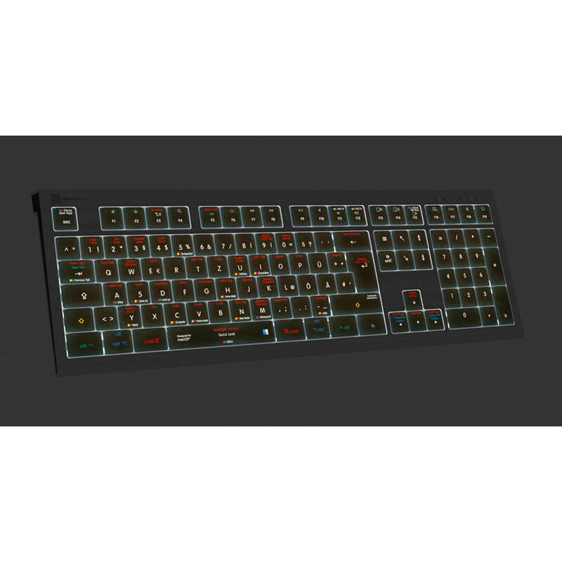 ?Logickeyboard Macos X Shortcuts Astra 2 De (Mac)