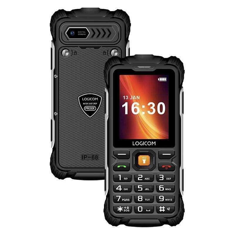 Logicom Xtrem 60 Móvil Básico 4g 2.40" Ds Ip68 Neg