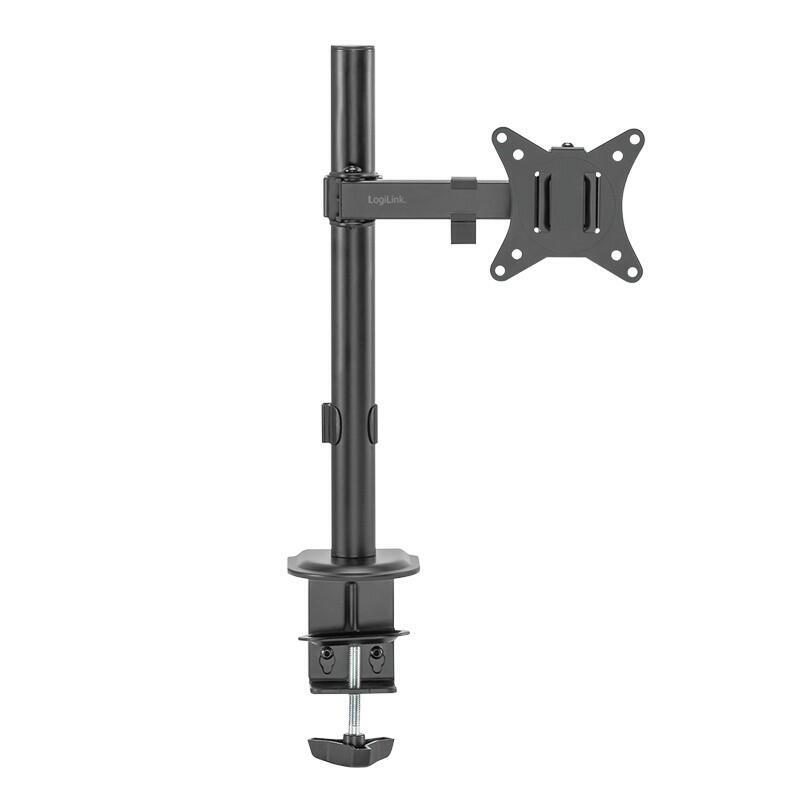 Logilink Soporte Para Monitor De 17 A 32 "Longitud De Brazo De 200 Mm, Acero, Color Negro