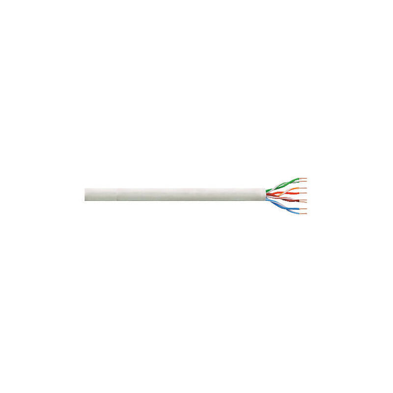 Logilink Cable De Red Cat6 U Utp Cu Pvc 100,00m Gris