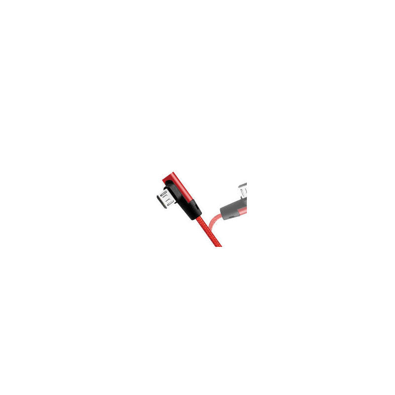 Logilink Cu0150 Cable Usb 1 M 2.0 Usb A Micro-Usb B Negro, Rojo