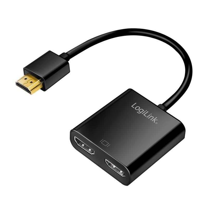 Logilink Hdmi Splitter 1x2-Port 4k/60 Hz Hdcp