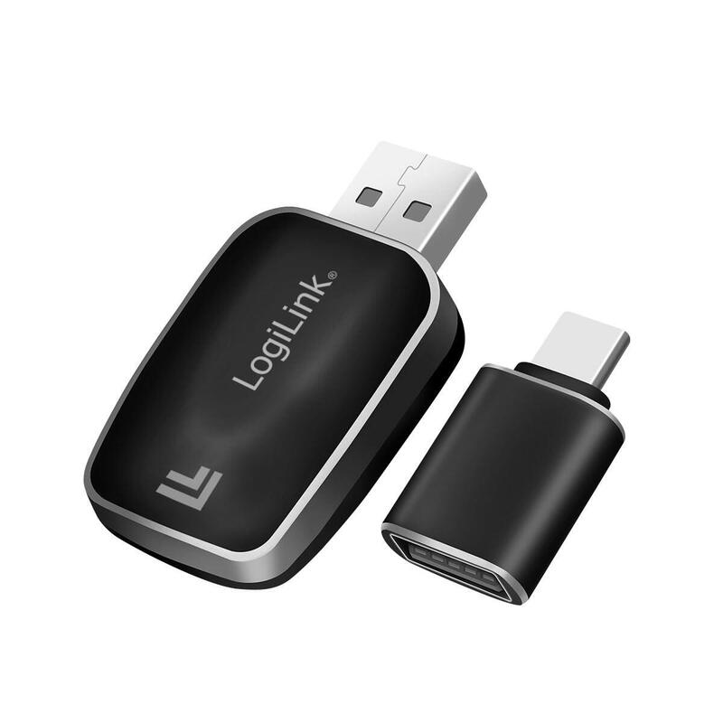 Logilink Kfz Bt0076 - Kfz - Carplay & Android Auto, Bt 5.0, Usb-A & Usb-C
