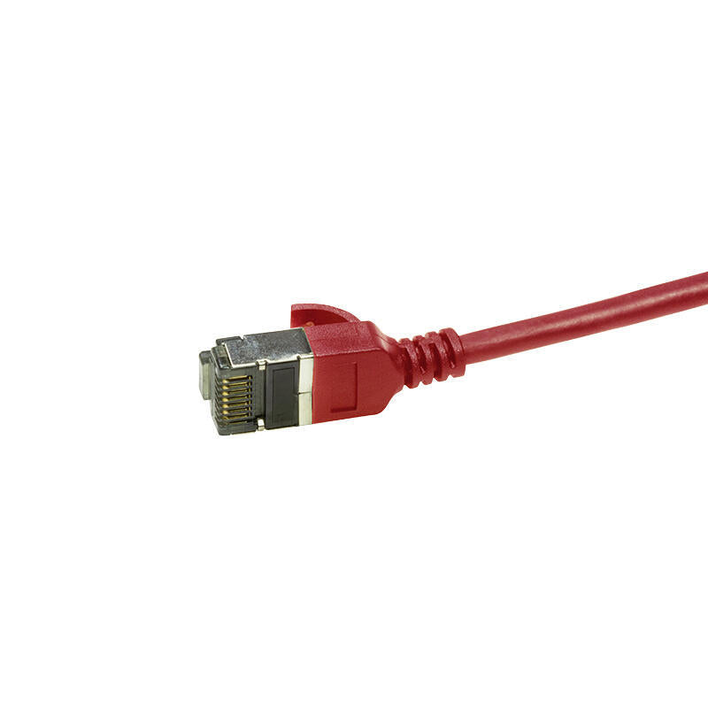 Logilink Patchkabel Cat6a Stp Tpe Slimline Rot 5,0m