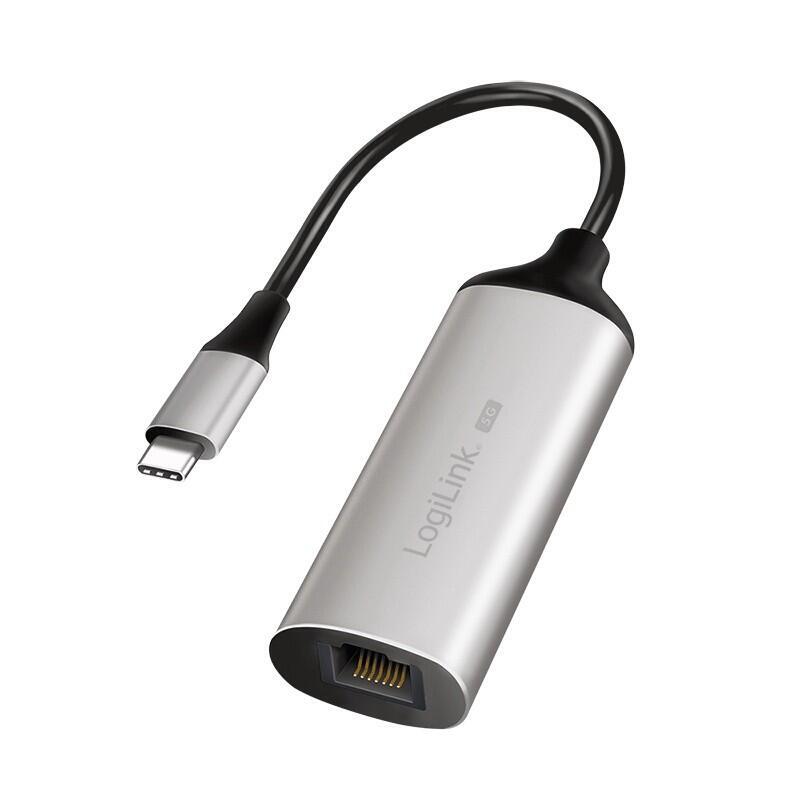 Logilink Usb-C/M 3.2gen1 Zu Rj45/F 5g Gigab. Ethern.Adapter