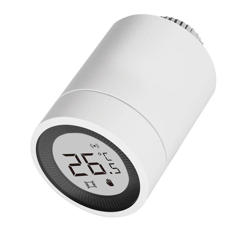 Logilink Zigbee Smart Termostato Radiator Valve, W Lcd Display,Tuya Compatible