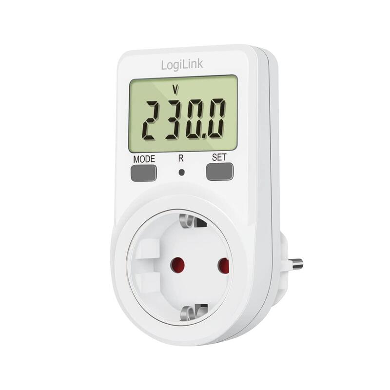 Logilink Zub Energy Cost Meter White