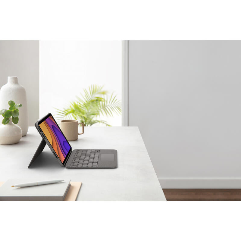 Logitech Folio Touch Ipad Qwerty Inglés Internacional Gris Smart Connector