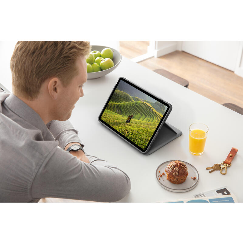 Logitech Folio Touch Ipad Qwerty Inglés Internacional Gris Smart Connector