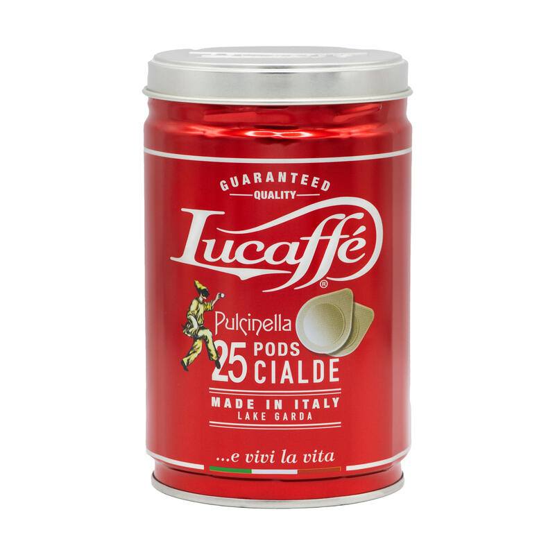 Lucaffe Pulcinella 44mm E.S.E System Kaffee Pads 25 Piezas Je 6gr