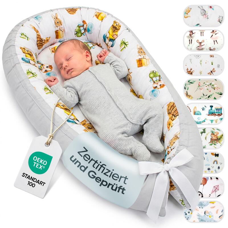 Lulando Babynem 80 X 45 Cm Gris Geschenke