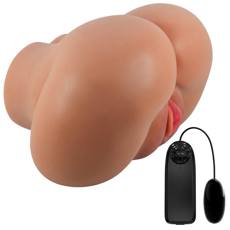 Crazy Bull - Luna Trasero Vibrador Con Vagina Y Ano Realístico Natural Control Remoto