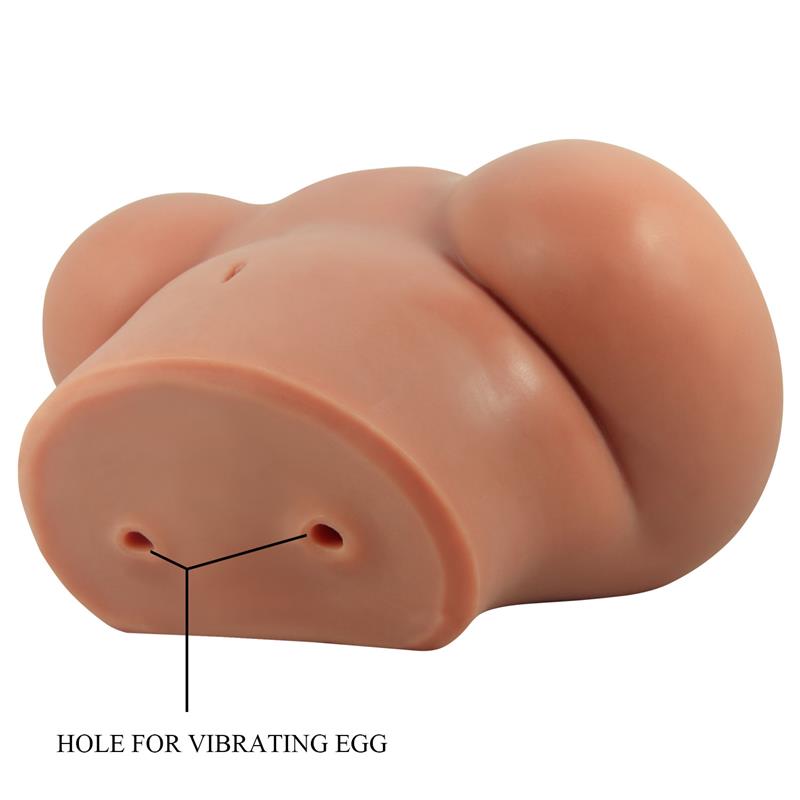 Crazy Bull - Luna Trasero Vibrador Con Vagina Y Ano Realístico Natural Control Remoto