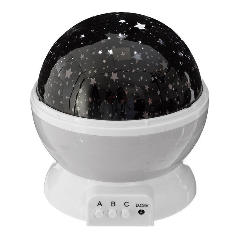 Luz Nocturna Decorativa Led Proyeccion Estrellas