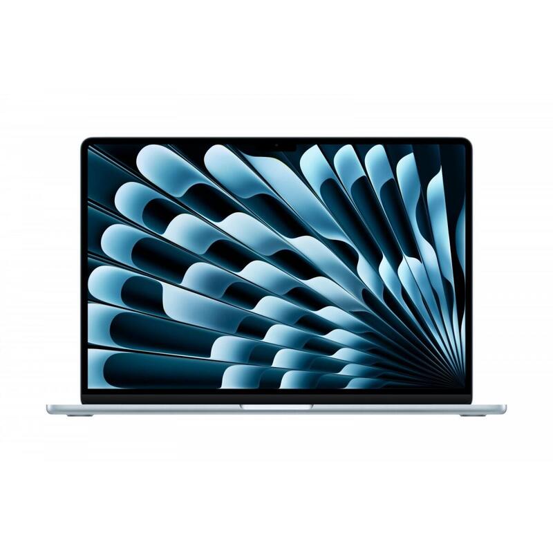Macbook Air 15.3 Cala: M4 10/10, 16gb, 512gb, 35w - Blekitny - Mc7a4ze/A/D1