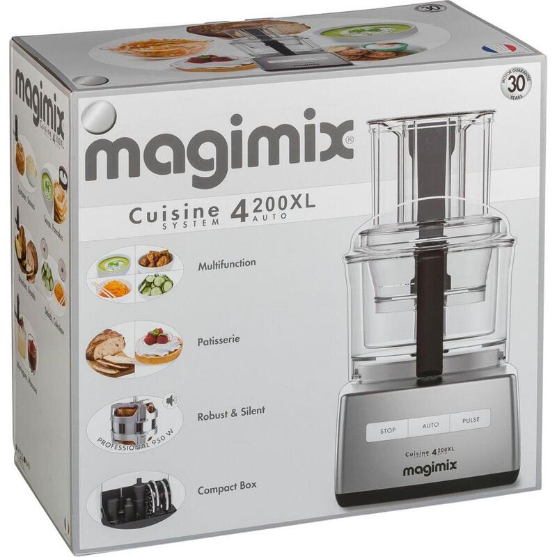 Magimix Compact C.S. 4200 Xl Chrome Matt