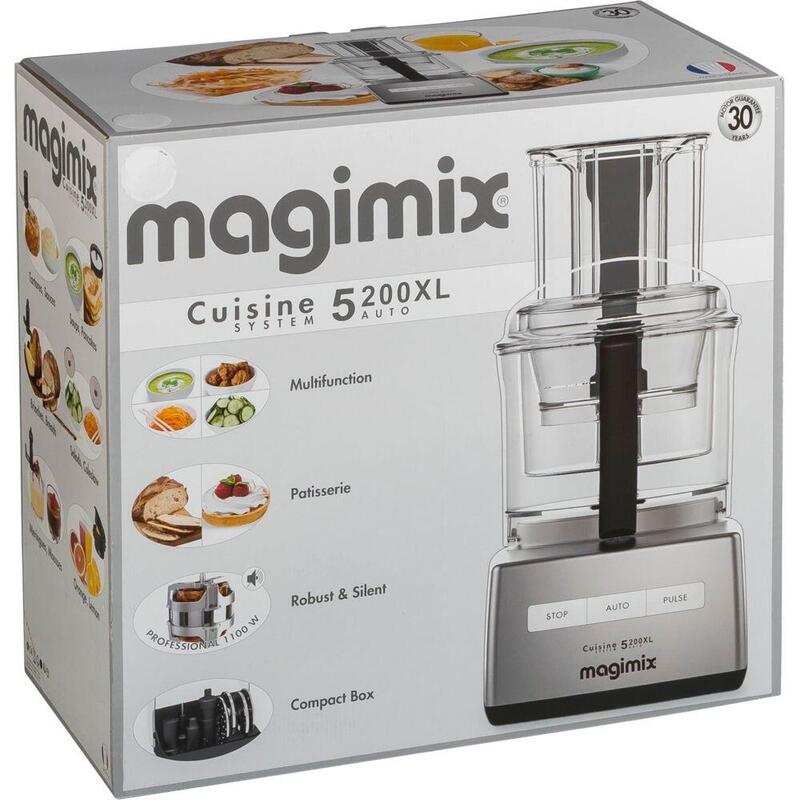 Procesador De Alimentos Magimix 1100w Cs 5200 Xl Blanco 18590 Ea (18590 Ea)