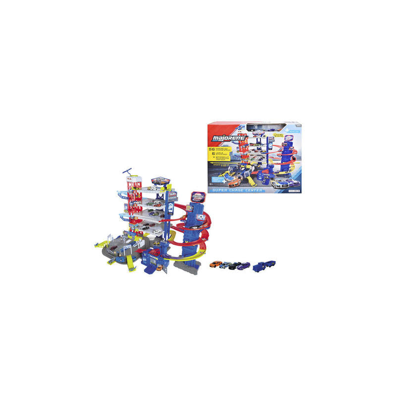 Simba-Dickie Super Chase Center (Mit 5 Fahrzeugen) 8502009000