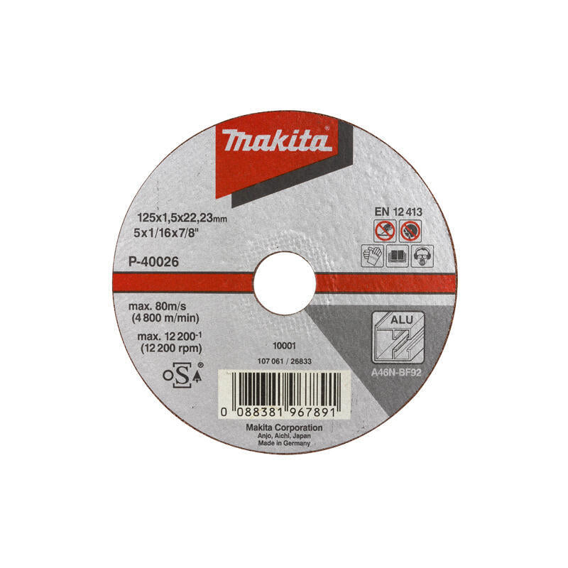 Makita B-45331 Trennscheibe 125x1mm Alu