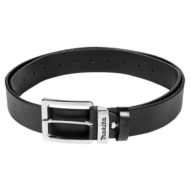 Makita Cinturón De Cuero Negro Talla L, Cinturón De Herramientas Negro, E-05365 E-05365