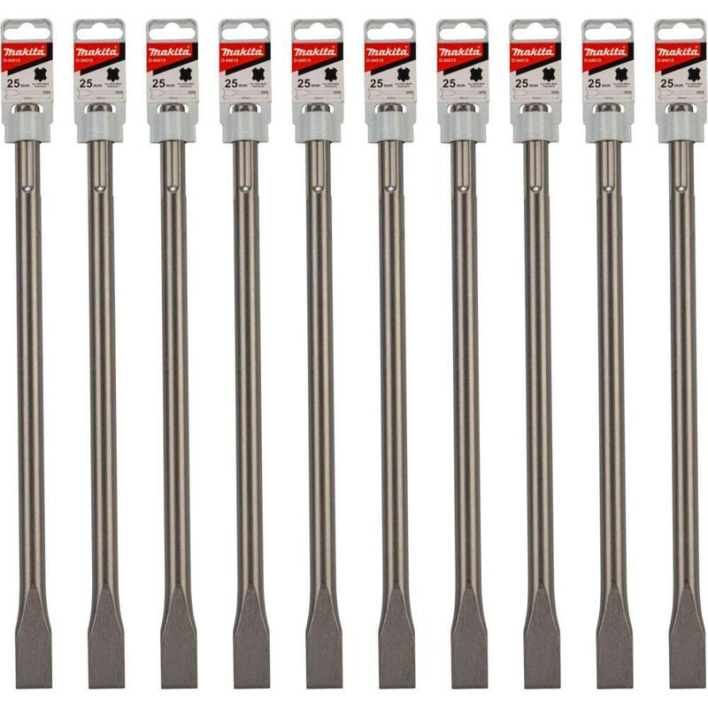 Makita Flachmeissel 10er Pack Sds-Max 25x400mm