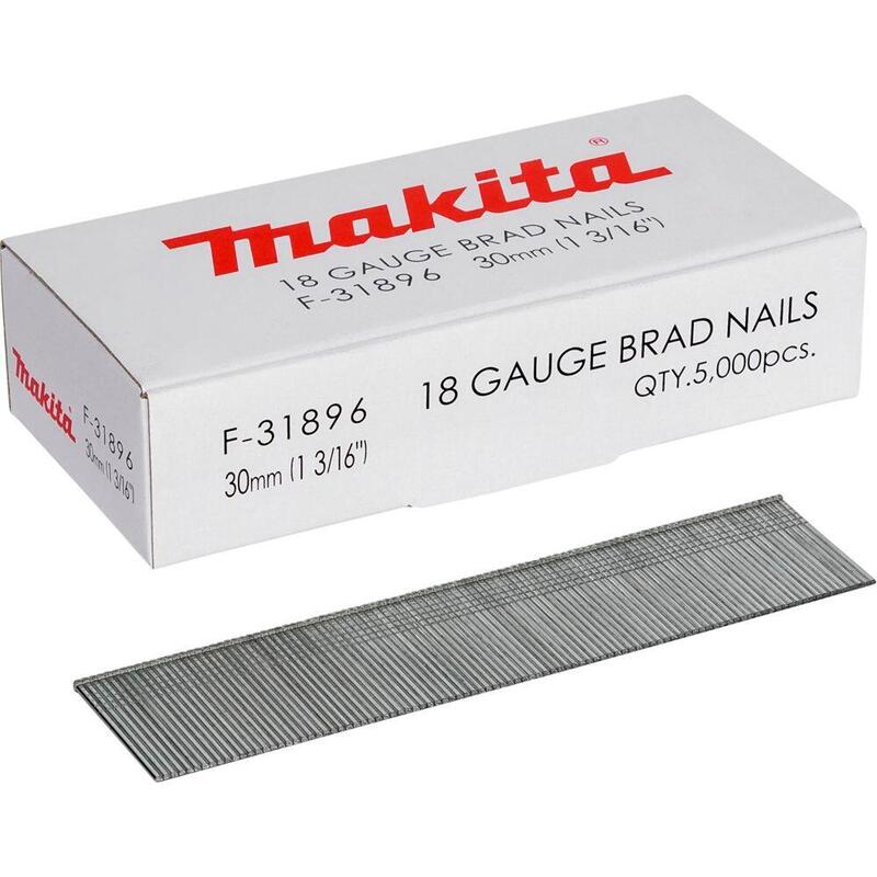 Makita Gauge Brad Nails 1,2x30mm F-31896  5000 Pcs.