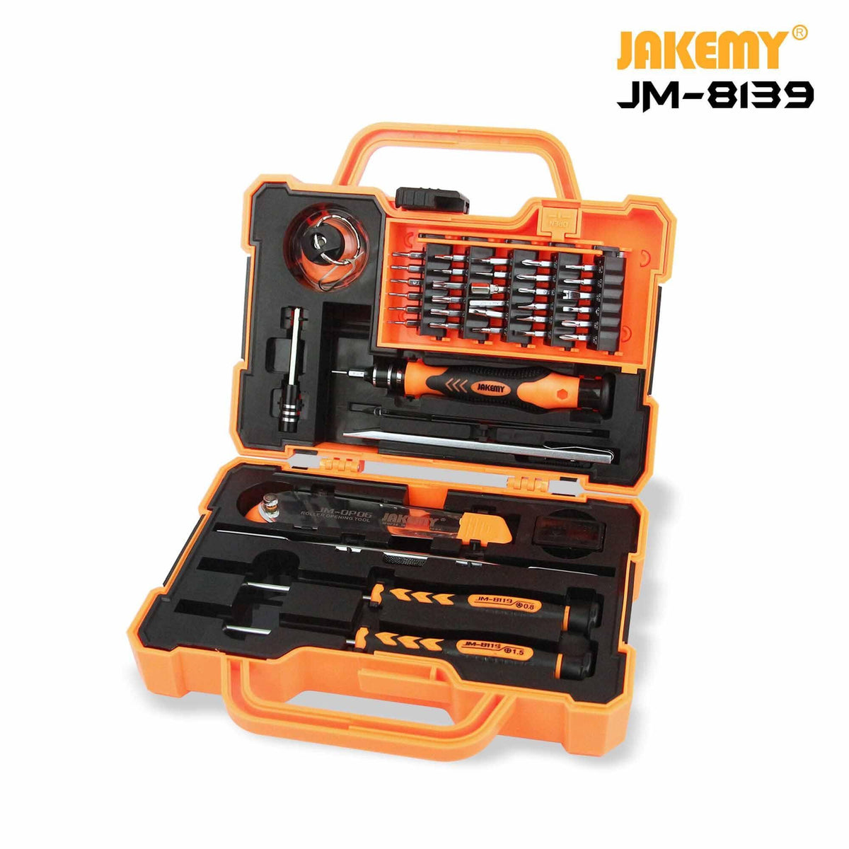 Maleta De Herramientas 43 En 1 Jakemy Jm-8139