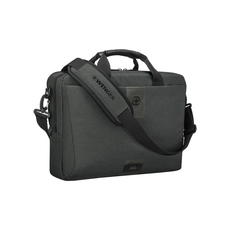 Maletín Wenger Mx Eco Brief 16" Laptop Brief Funda, Charcoal