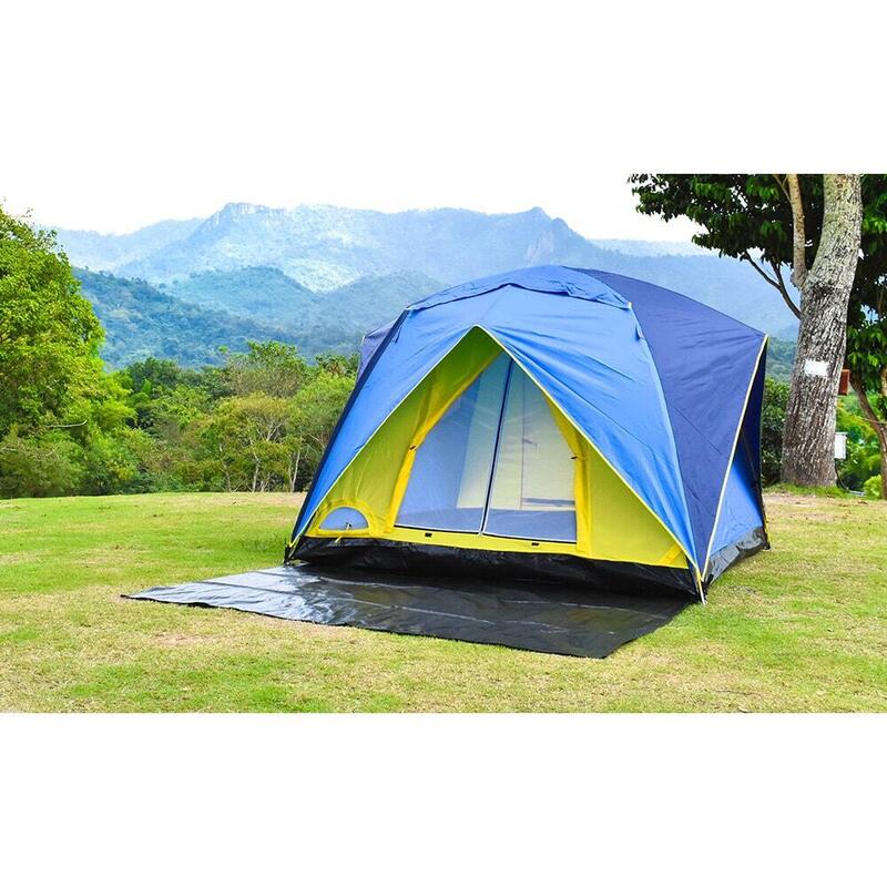 Malla De Suelo Para Camping. Color Verde 3x4m Fun&Go