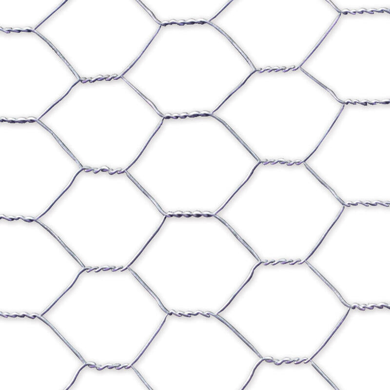 Malla Metalica De Triple Torsion Galvanizada Cuadro: 19x0,7mm / 1x5m