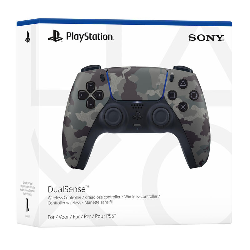 Mando Dualsense Ps5 Grey Cam
