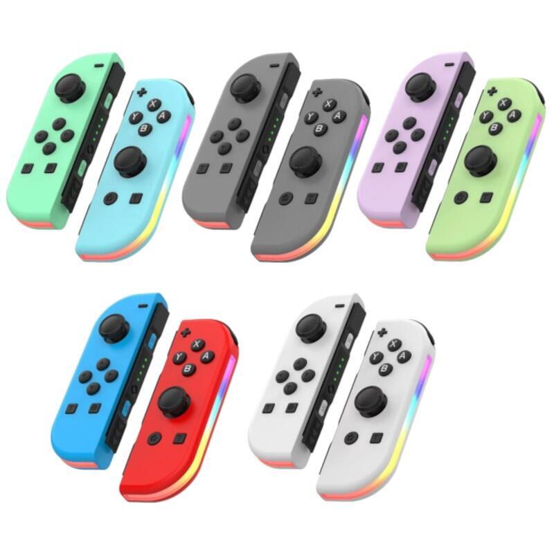 Mando Joy-Con Set Izq/Dcha Nintendo Switch Compatible Blanco Rgb