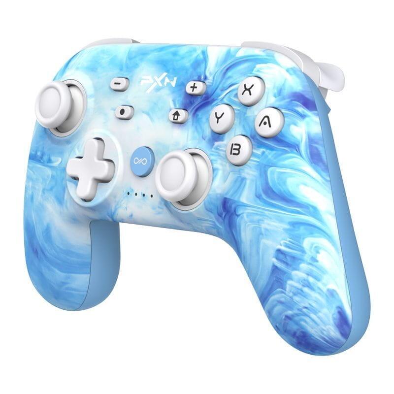 Mando Pxn-P50s Bluetooth Azul Fluido Nintendo Switch/Pc