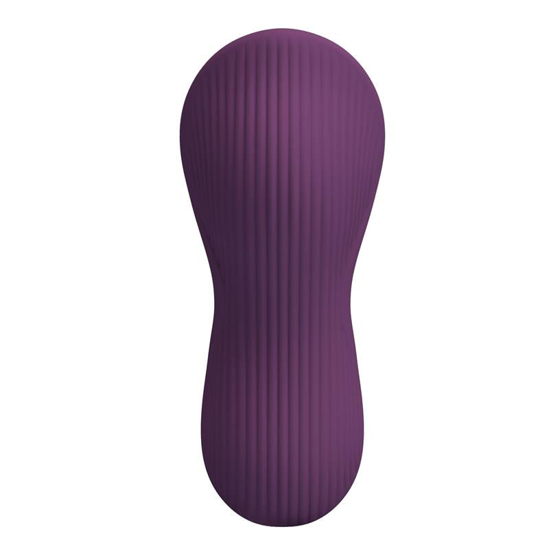Pretty Love - Mane Masajeador Lay On Clítoris 10 Vibraciones Control Remoto Morado