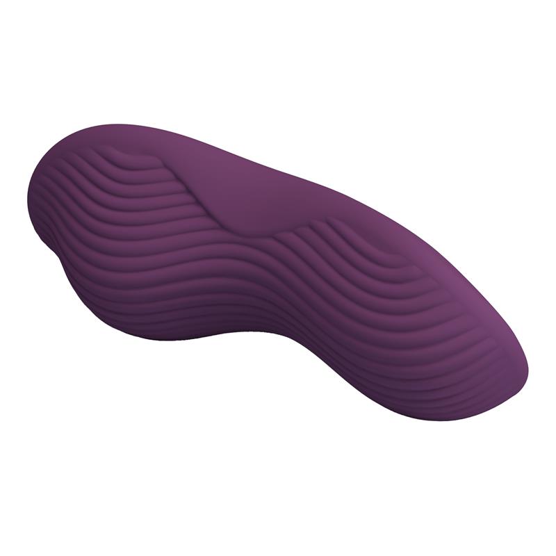 Pretty Love - Mane Masajeador Lay On Clítoris 10 Vibraciones Control Remoto Morado