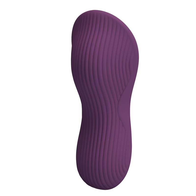 Pretty Love - Mane Masajeador Lay On Clítoris 10 Vibraciones Control Remoto Morado