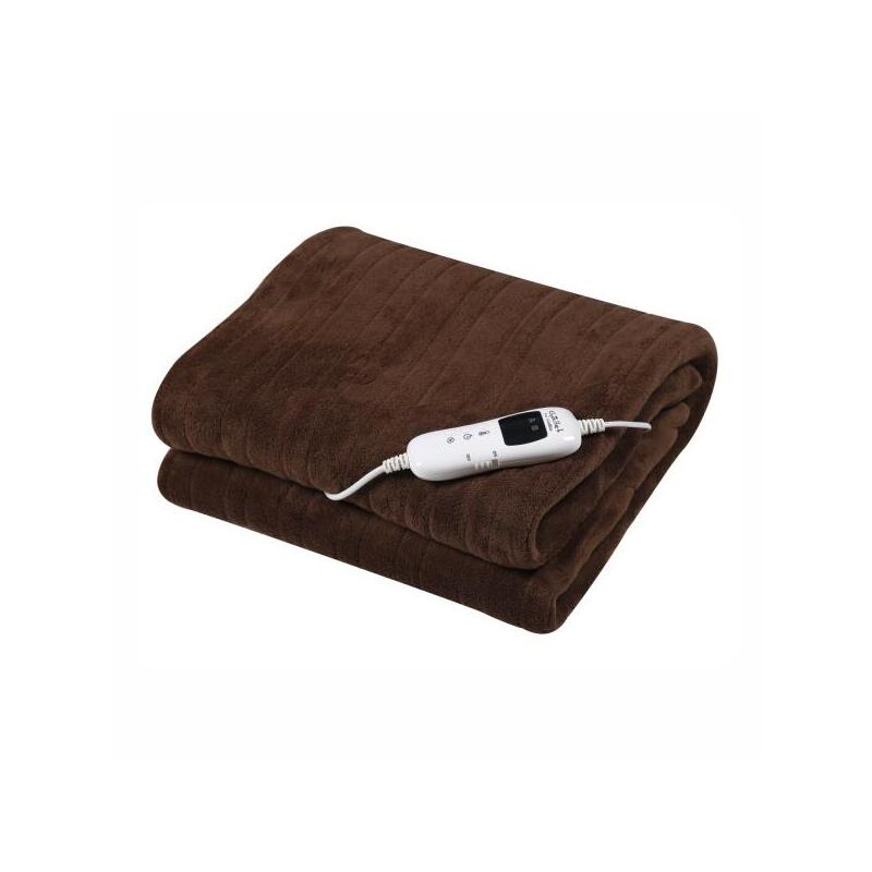 Manta Eléctrica Gallet Galcch130, Apta Para Personas Individuales, Dimensiones (130 X 160 Cm), Material Micropolar, Rango De Temperatura Ajustable De 30 A 60