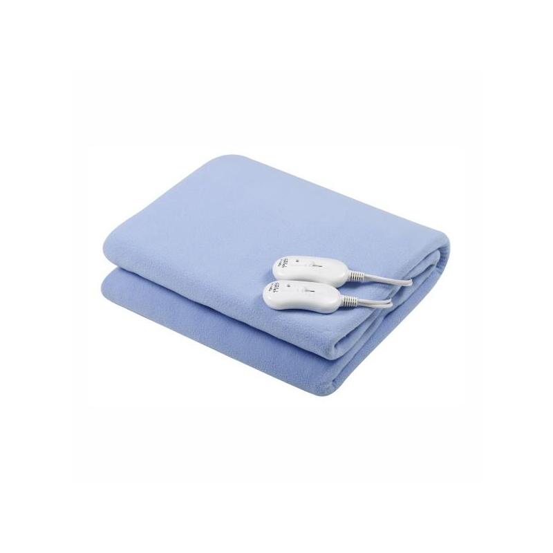 Manta Eléctrica Gallet Gel Cch160 Para Dos Personas, Dimensiones (140 X 160 Cm), Rango De Temperatura Regulable De 30-60 °C, Tejido Polar