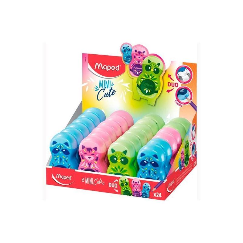 Maped Afilaborra Loopy Mini Cute Colores Surtidos - Caja Expositora 24u-