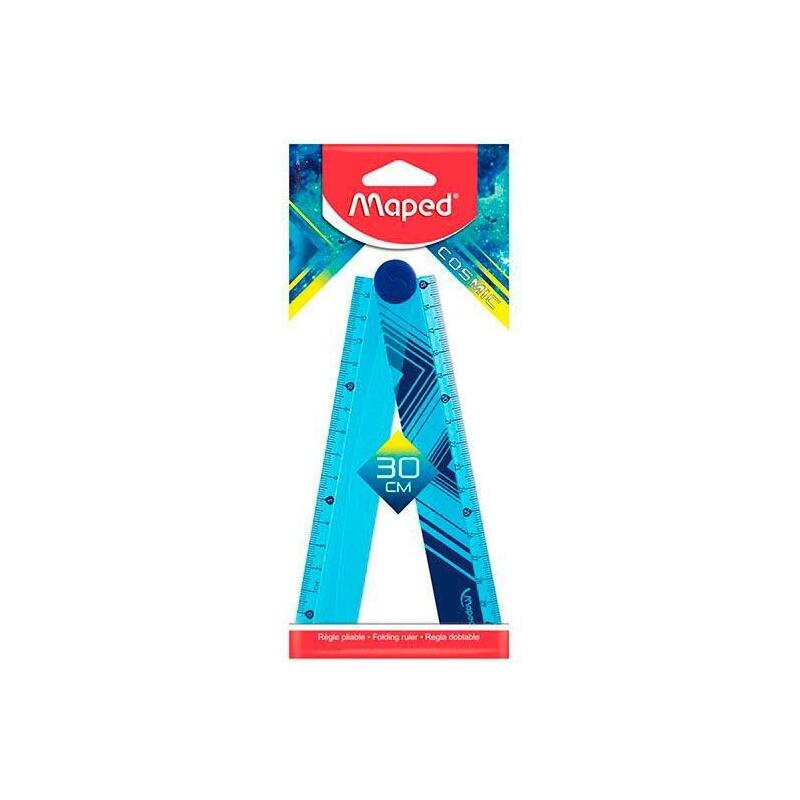 Maped Regla Plegable Cosmic Teens 15/30 Cm