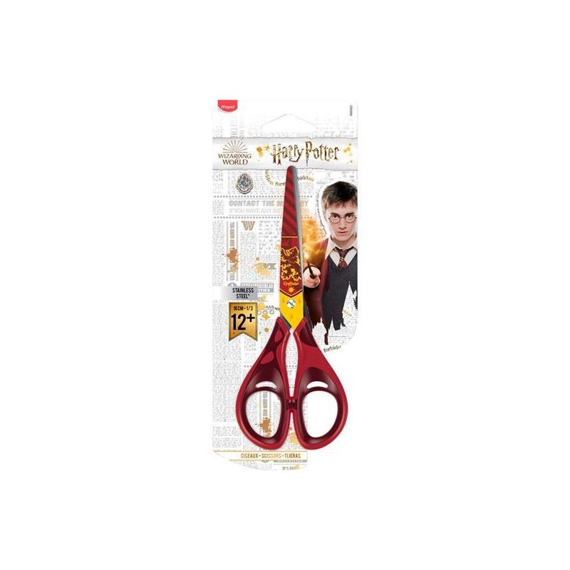 Maped Tijeras Harry Potter 16cm Simétricas Rojo/Granate -Blister-