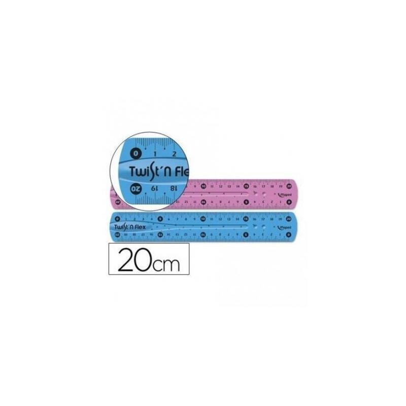 Maped Twist'N Flex De Plástico 15 Cm