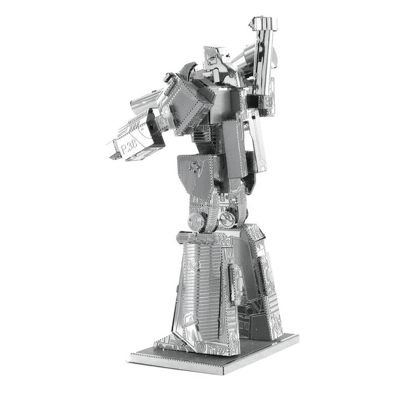 Maqueta 3d Metal Fascinations Megatron Transformers Montaje Sin Pegamento Ni Soldadura Maquetas 3d