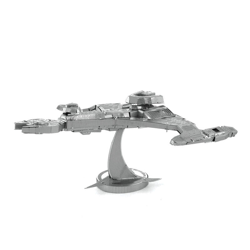 Maqueta 3d Metal Fascinations Star Trek Klingon Vor'Cha Class  Montaje Sin Pegamento Ni Soldadura