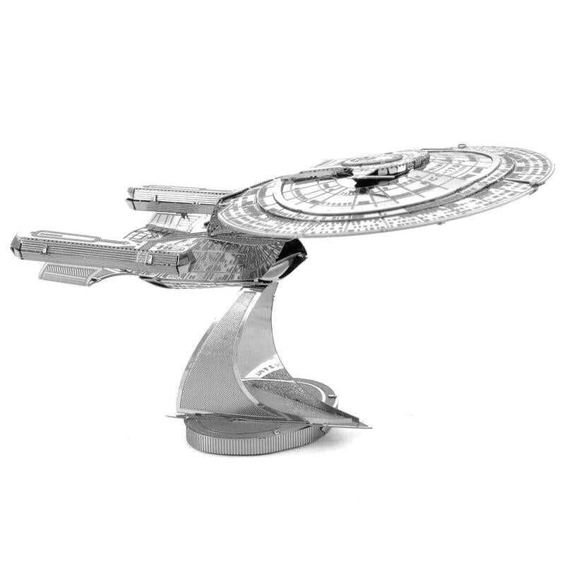 Maqueta 3d Metal Fascinations Star Trek U.S.S. Enterprise Montaje Sin Pegamento Ni Soldadura