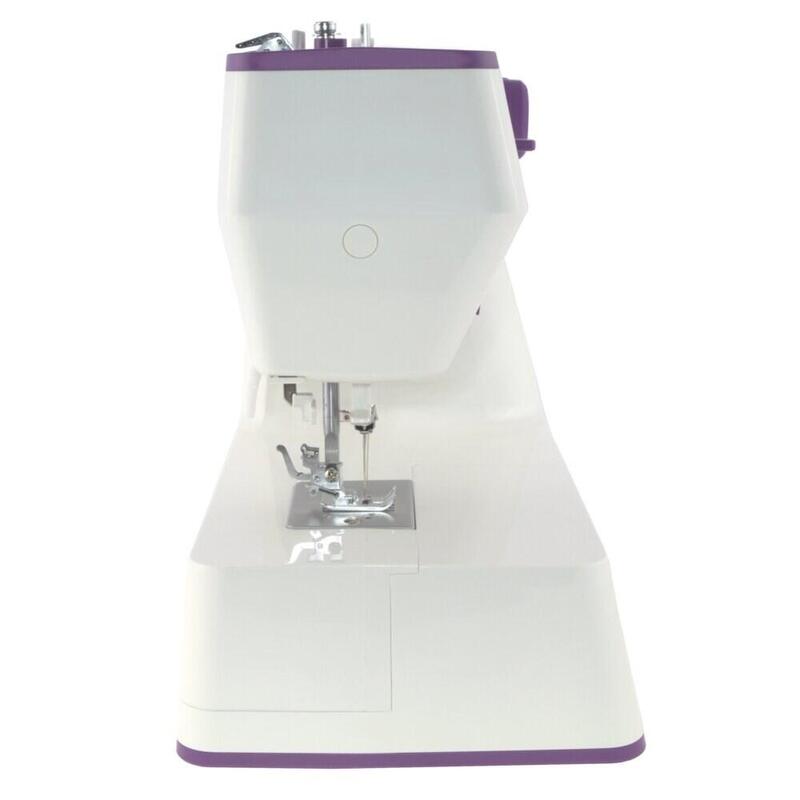 Máquina De Coser Lucznik Teresa, Blanco-Violeta