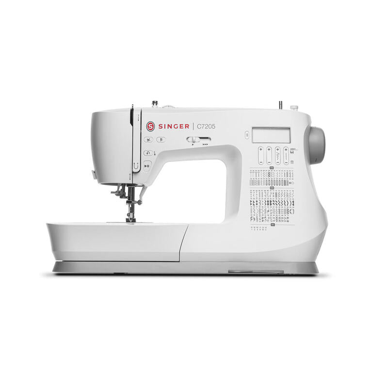Máquina De Coser Singer C7205  Computerizada, Blanca