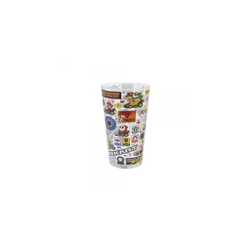 Mario Kart Glass