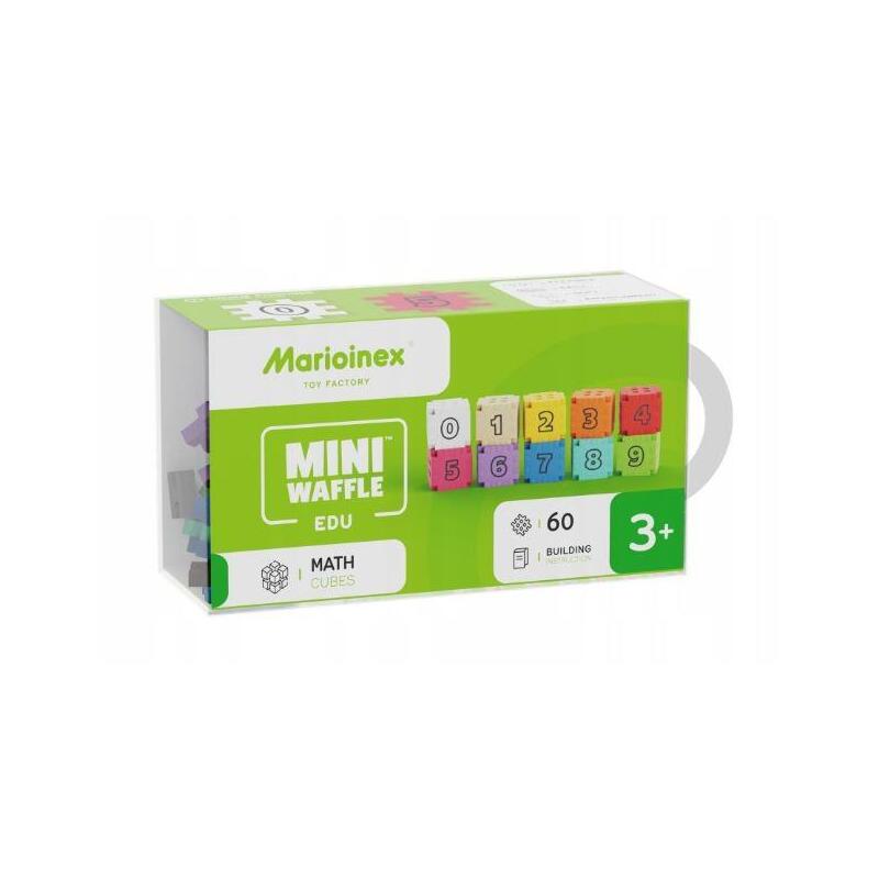 Marioinex Mini Waffle    Edu - Math Cubes 60 Pcs