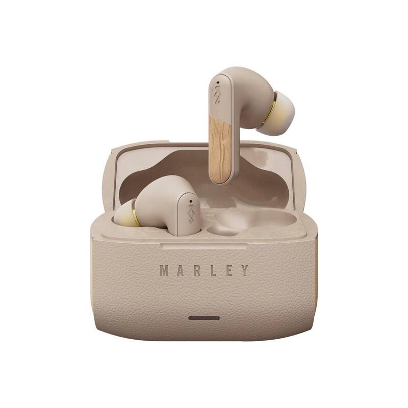 Marley Trenchtown Anc Earbuds, In-Ear, Wireless, Microphone, Cream
